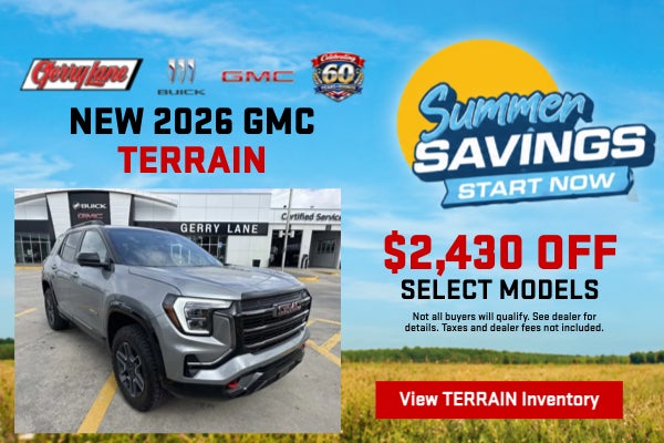 New 2026 GMC TERRAIN