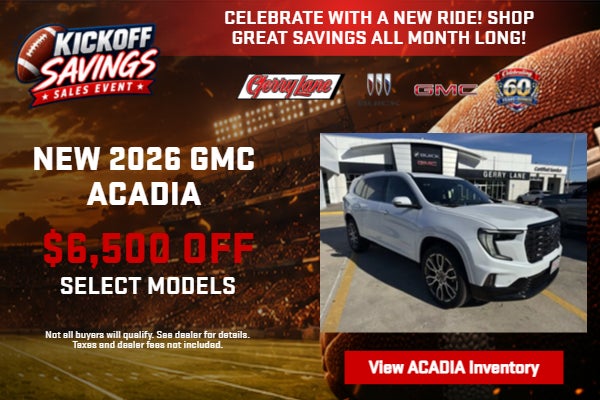 2026 GMC ACADIA